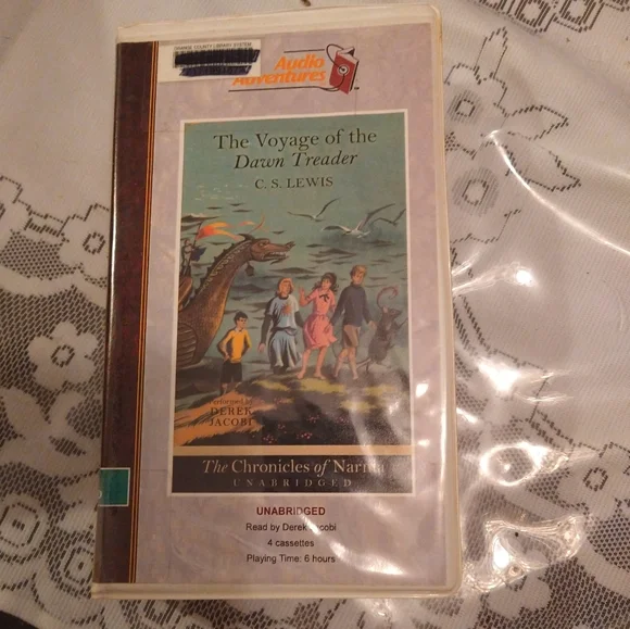 3 CS LEWIS Cassette Audiobooks Unabridged Voyage Dawn Treader Prince Last Battle - Picture 8 of 11
